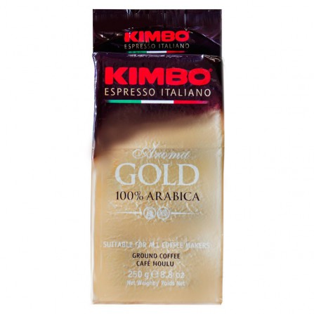 Kimbo | Aroma Gold 100% Arabica gemahlen | 250g